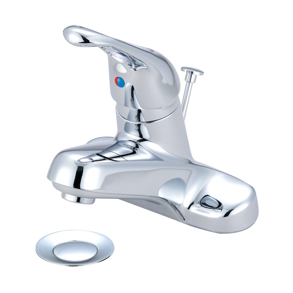 Olympia Faucets Single Handle Bathroom Faucet, NPSM, Centerset, Polished Chrome, Number of Holes: 3 Hole L-6172 - main
